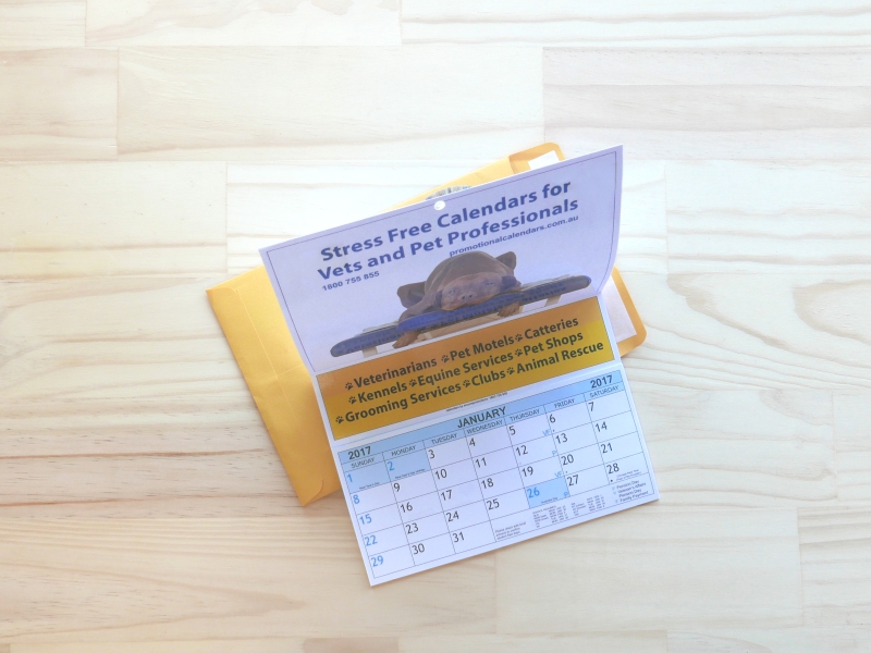 Wall Calendars printing example