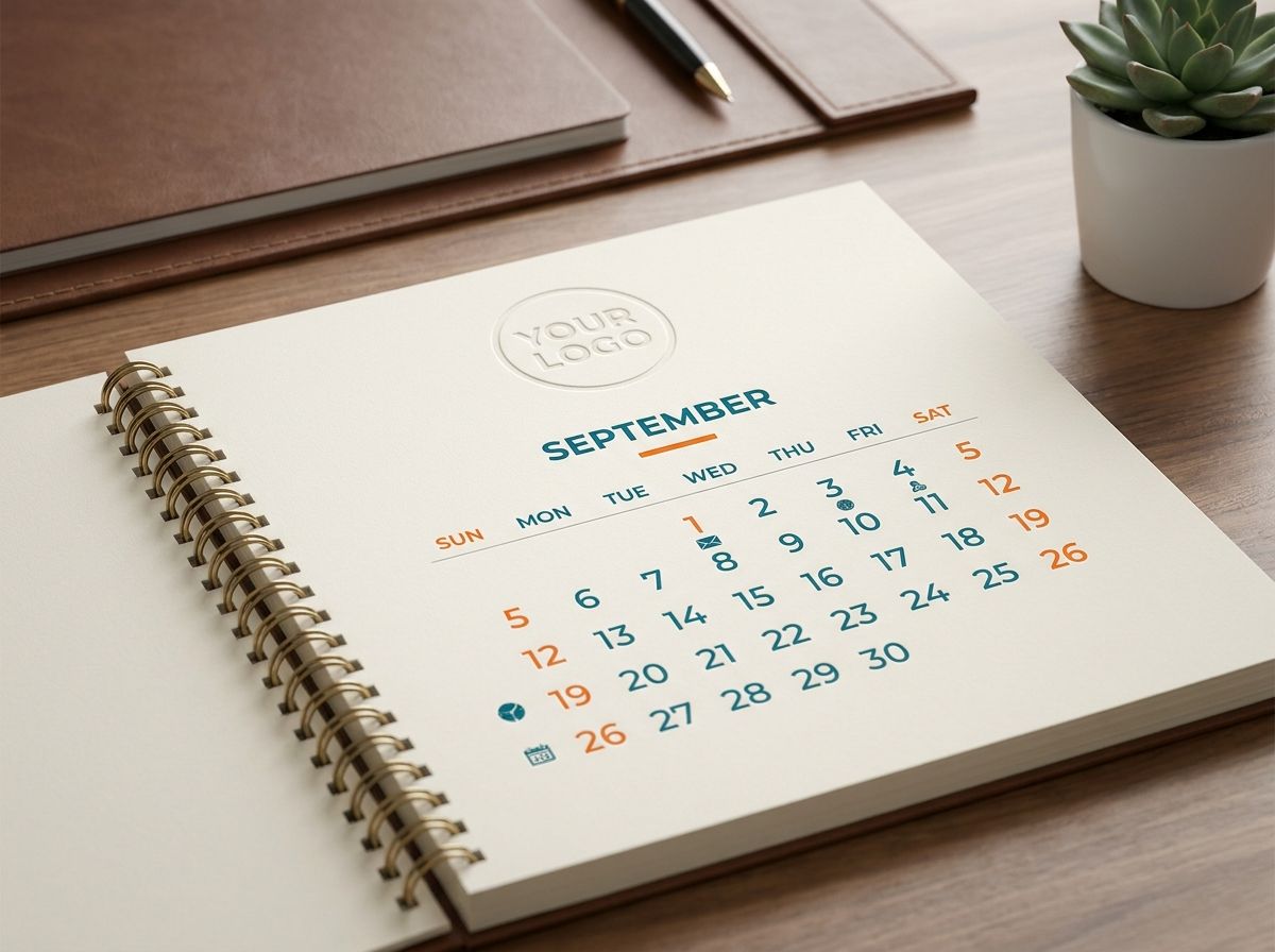 Corporate Gift Calendars printing example